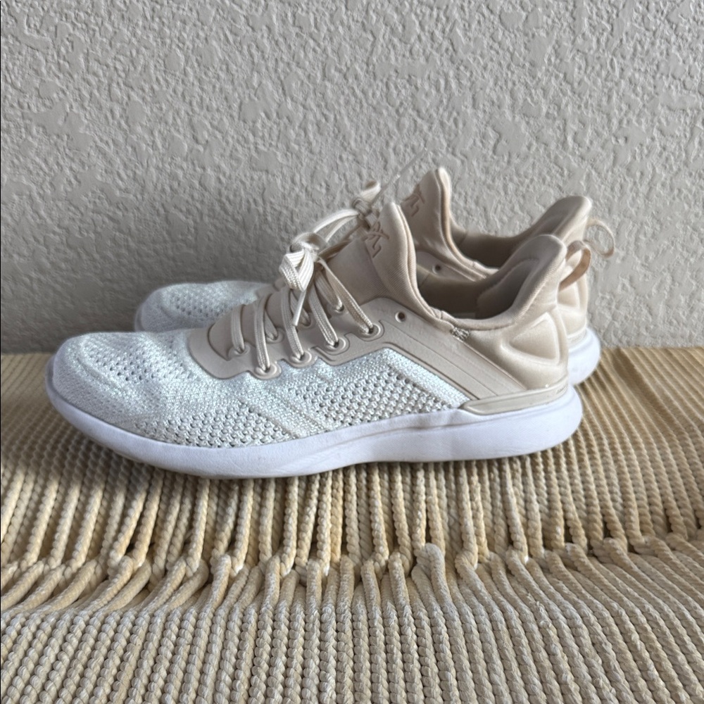 Women's Cream Sneakers